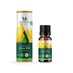 Huile essentielle de citron bio - 10 ml