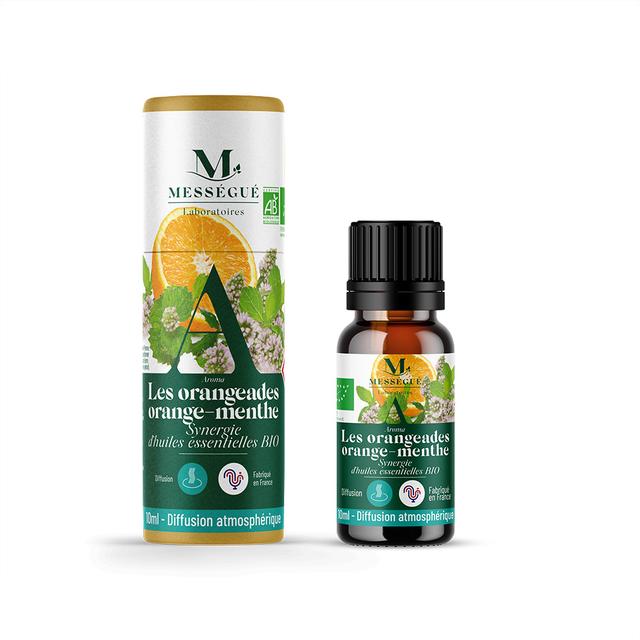 Les orangeades menthe - synergie d'huiles essentielles bio - 10