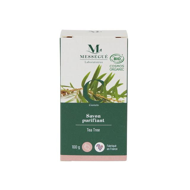 Savon purifiant certifié bio au tea tree - 100 g