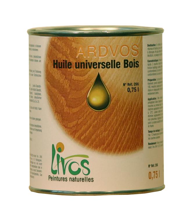 0.75L-incolore-HUILE bois universelle ARDVOS intérieure 1L/11m2