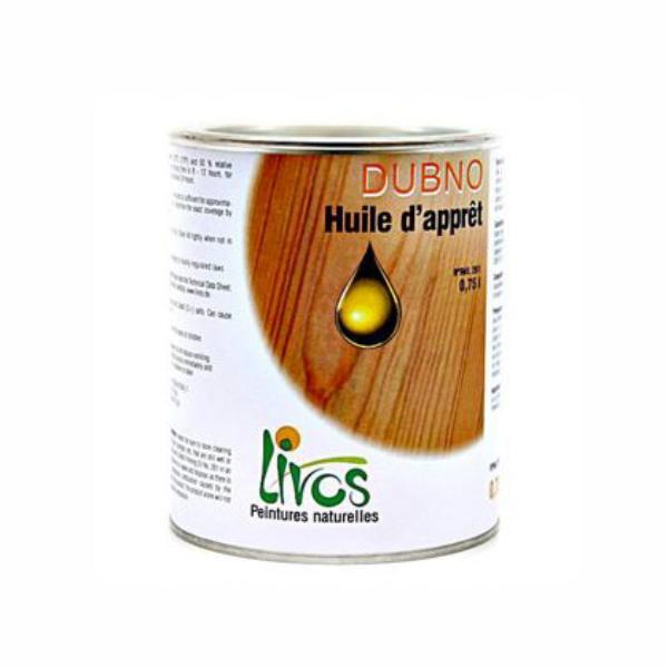 0.75L-Sous-couche bois int DUBNO pour lasure ou laque 1L/15m