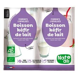 2 sachets Ferment Préparation Kéfir de Lait 6g