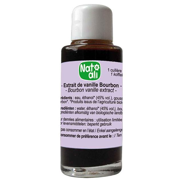 Extrait de vanille Bourbon 250g gousses/litre 15ml