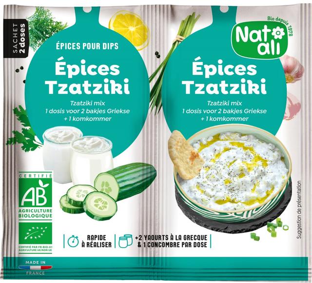 Mélange d'épices pour tzatziki 2x3,5g