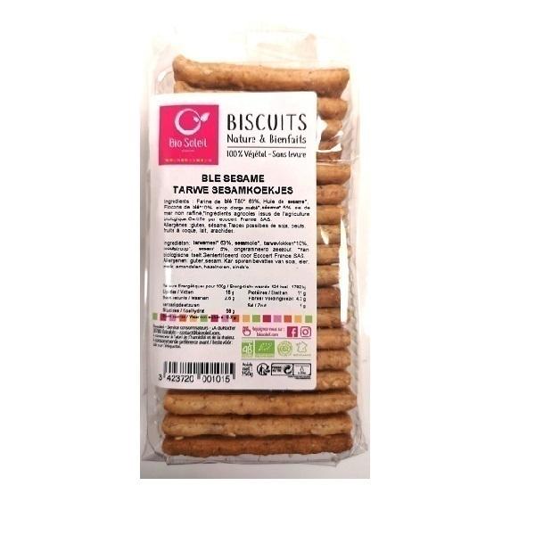 Biscuits blé sésame 250g