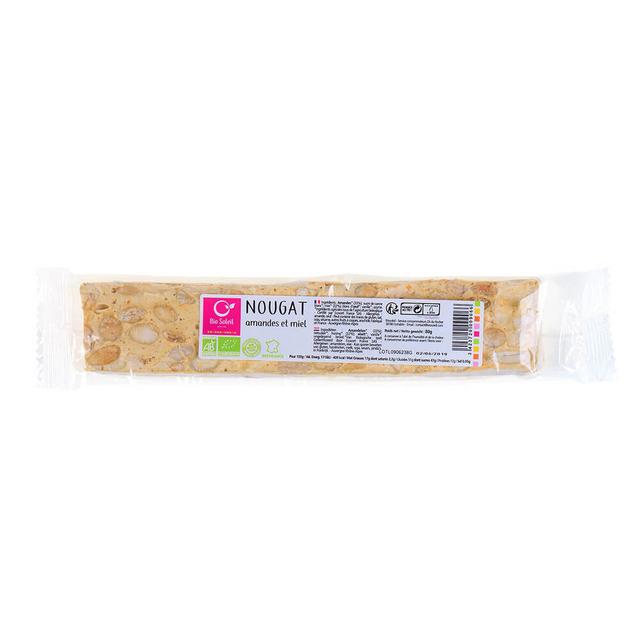 Nougat au miel et aux amandes 40g