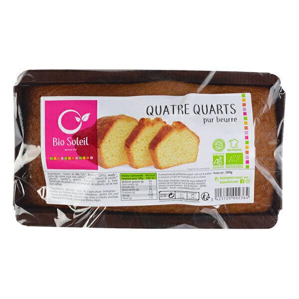 Quatre quarts pur beurre 260g