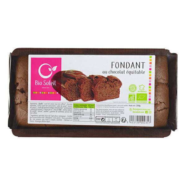 Fondant au chocolat équitable 250g