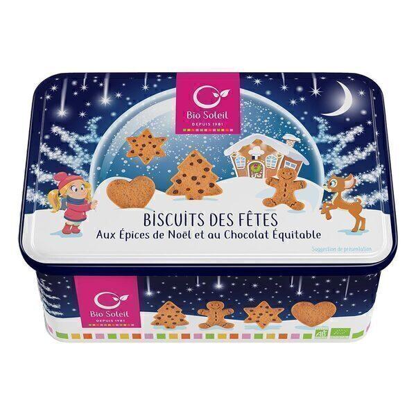 Biscuits des fêtes aux épices et au chocolat 250g