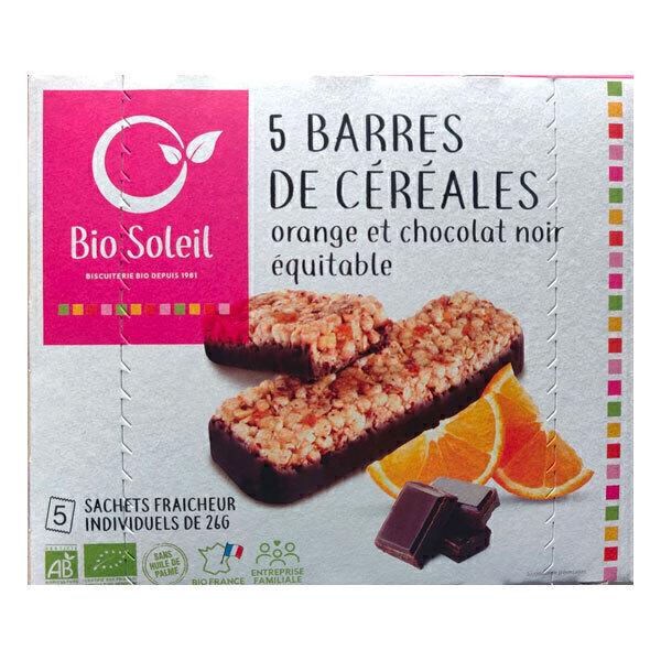 5 barres orange & chocolat noir 130g