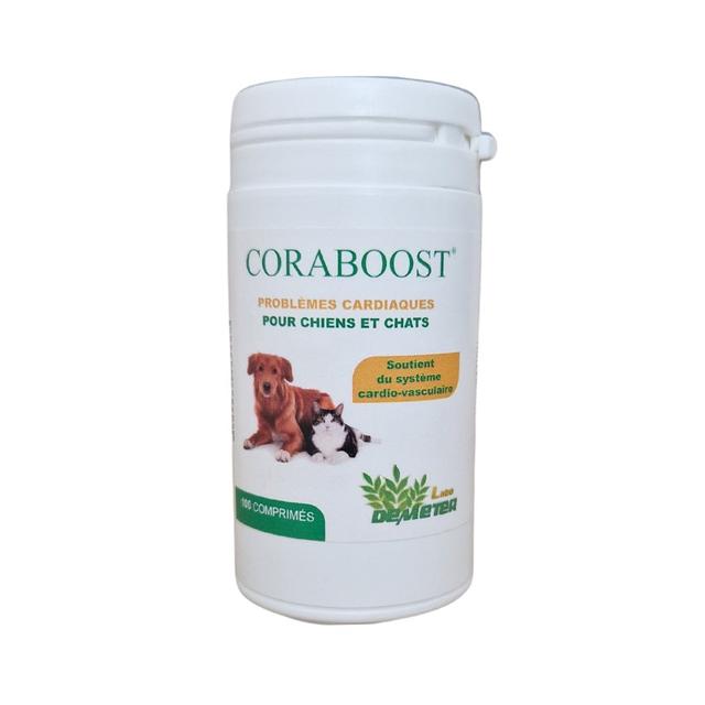 Coraboost - Problèmes cardiaques Chien et Chat - 100 comprimés