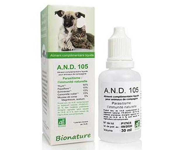 A.N.D. 105 Parasitisme Bio flacon 30 ml