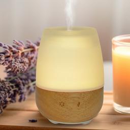 Diffuseur huile essentielle à ultrason Jolisia en bois et verre