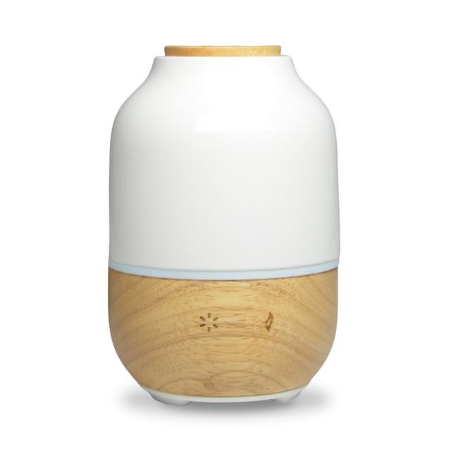 Diffuseur d'huiles essentielles Purisia en bois et en céramique