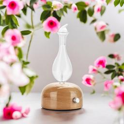 Diffuseur d'huile essentielle par nébulisation en bois Aurora