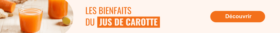 Jus de carotte bio